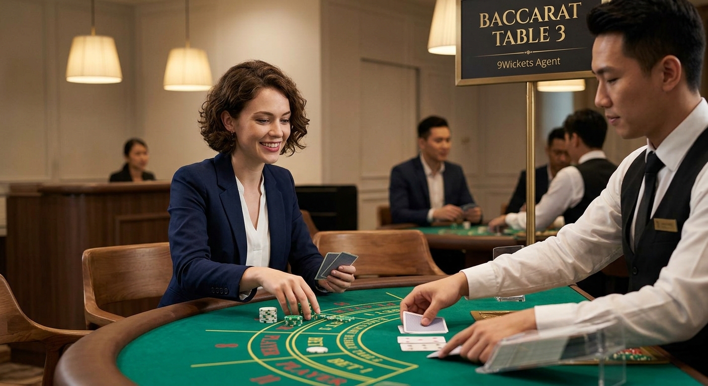 Play Baccarat with 9Wickets