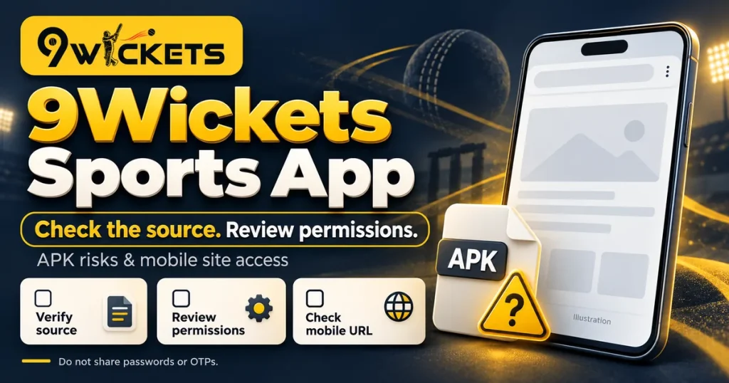 9wickets sports app